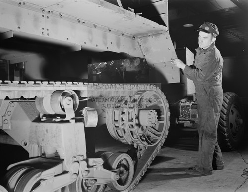 Half track scout - half-track, car