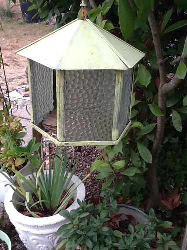 Vintage lantern metal and - vintage,