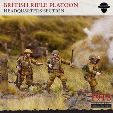 28mm WW1 British HQ Section -