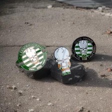 Celtic green brigade pin - brigade,