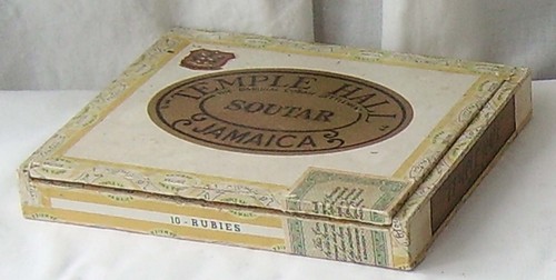 Wooden cigar box - wooden,