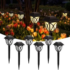 6pcs Garden Solar Stake Lights
