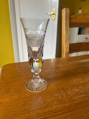 Pair crystal champagne - of,