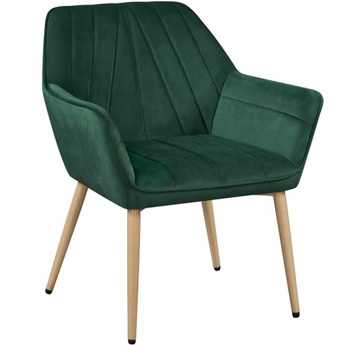 Velvet tufted accent - tufted,
