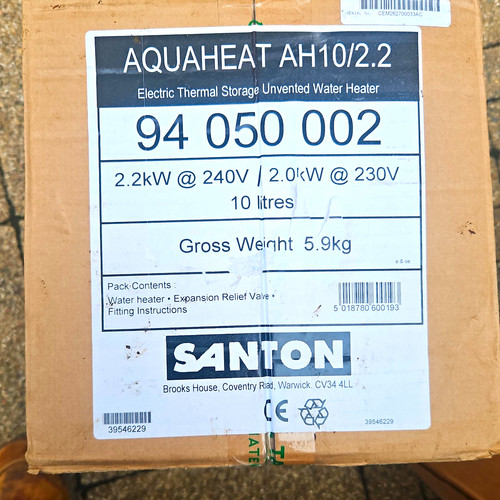 Santon aquaheat ah10 10l - aquaheat,