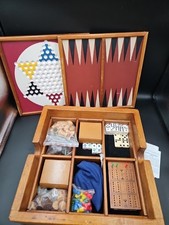 Large Vintage Wooden Games