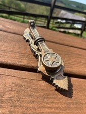 Antique Large  Brass Door Knocker  Rare WAUDES Patent 2585/84 20cm L