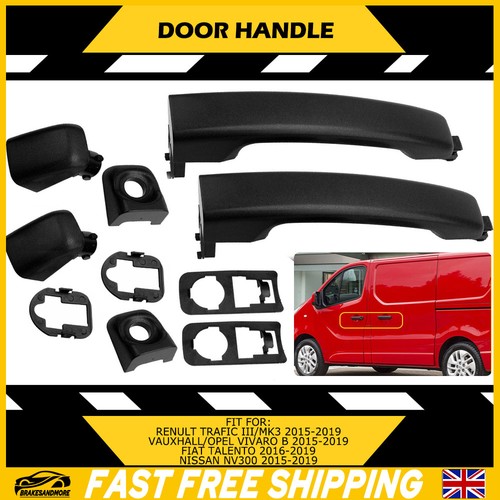 Door handle front rear - 1/2x,