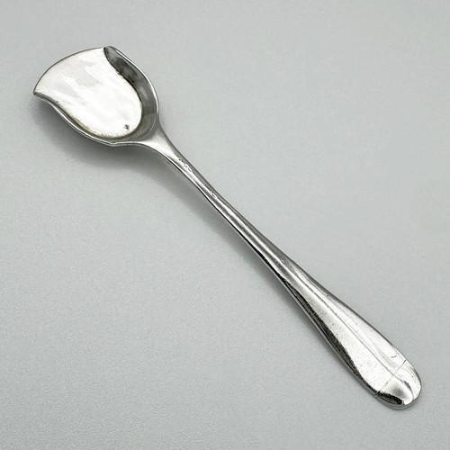 Victorian salt spoon sterling - victorian,