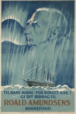 Roald Amundsen Tribute Poster