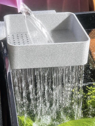 Aquarium water change - change, |