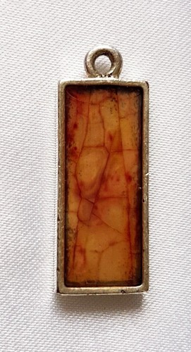 Pendant orange abalone - ~,