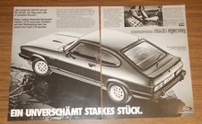 Rare Advertising Ford Capri