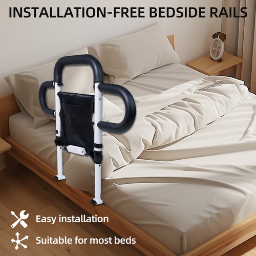 Bed rail anti slip handrail - bed,