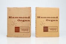 Vintage Hammond C-3 Organ Technical Manual (set of 2)
