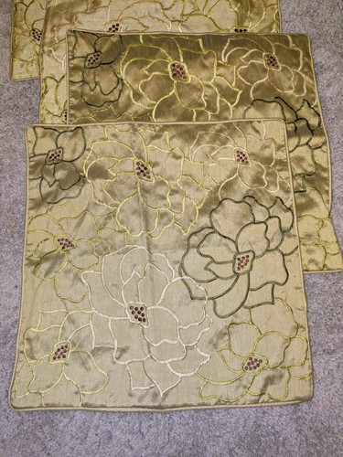 Lovely dunelm green faux - 4,
