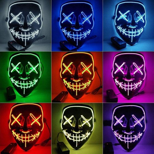 Led purge mask scary - scary, spooky