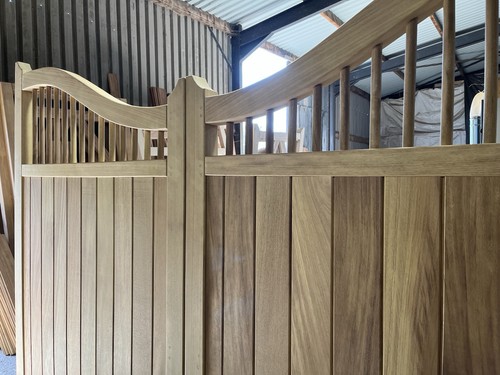Wooden driveway gates hardwood - driveway,