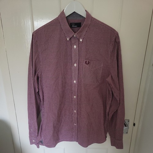 Fred perry gingham check long - gingham,