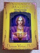 Hay House Ascended Masters Oracle Cards - Doreen Virtue 44 Card Deck & Guidebook