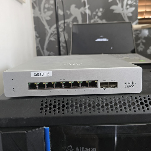 Cisco meraki ms120 8fp port - ms120-8fp, 8-port