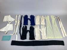 BARGAIN JOB LOT VINTAGE EDWARDIAN & LATER LADIES GLOVES, SPATS, SASH FASHION