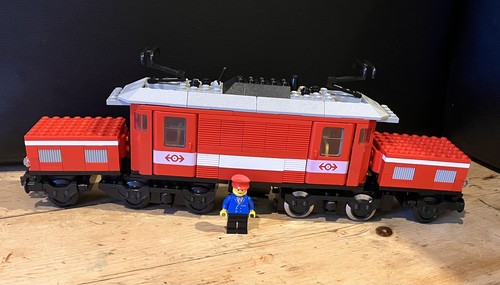 Lego set 4551 train red - set,