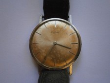 Vintage gents wristwatch ZODIAC mechanical watch spares or repair swiss made