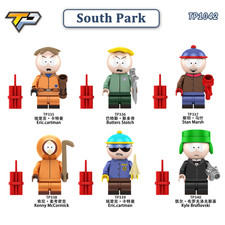 6 x Custom Lego South Park