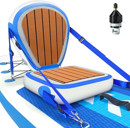Inflatable kayak seat with - inflatable,