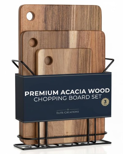 Premium acacia wood chopping - acacia,