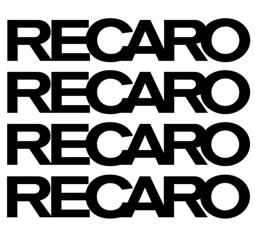 Recaro decals spg asm sr3 - asm, sr4