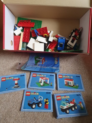 Vintage lego garage - vintage, 6548
