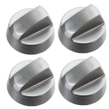 Chrome Oven Knob Switch CANDY ELECTROLUX MOFFAT SMEG Gas Hob Cooker Knobs Silver