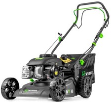 WUBER Petrol Lawn Mower 400mm Self Propelled 3HP 141cc + Electric Start GERMANY
