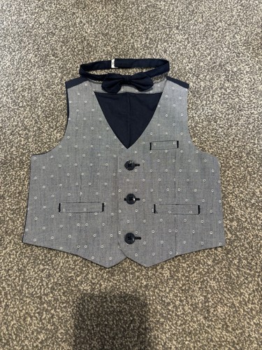 Primark baby boy waistcoat bow - boy,