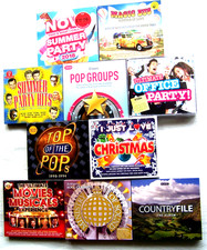 JOB LOT / BUNDLE OF 10 - Mixed CD Compilations - New & Sealed Pop Rock Soul ETC