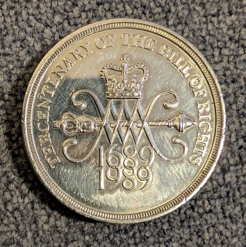 1989 pound coin 1689 - 1989,
