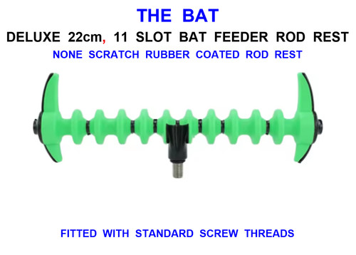 Deluxe rubber coated 22cm bat - deluxe,
