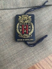 1.2 Metres Vintage Hield Fine Wool? Fabric Green Grey Suiting X150cm (B8