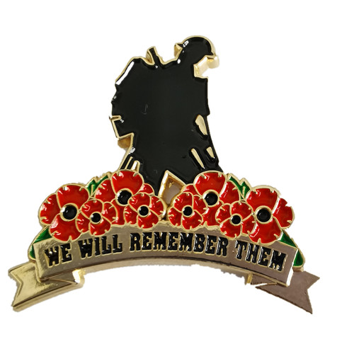 Lone soldier purple - lone, poppy