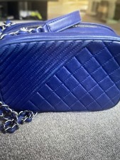 Chanel blue quilted small - blue,