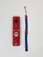 Official Nintendo Wii / Wii U Motion Plus Remote – Mario Edition – Tested 