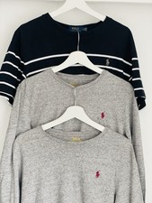 Bundle of 3 Authentic Ralph Lauren T-Shirts – Size