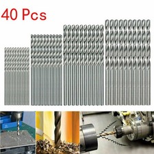 40pcs Mini Drill HSS Bit