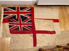 2 x Royal Navy White Ensign