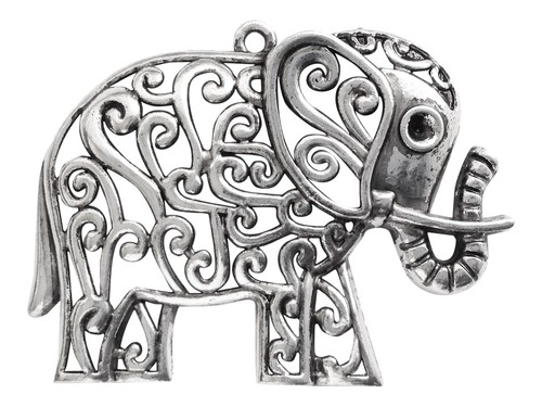 Tibetan silver large - ❤, x