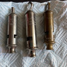 3 Vintage Whistles - The Acme