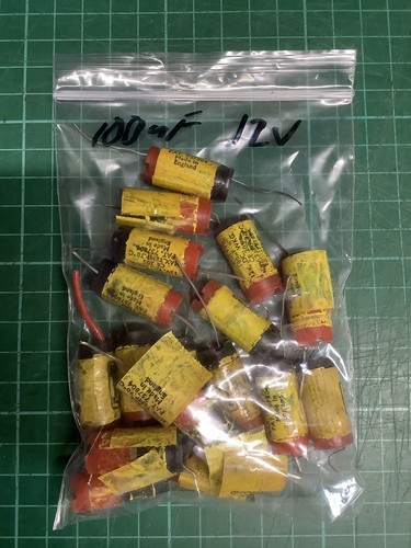 Plessey capacitor 100uf - capacitor,