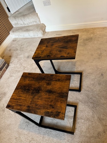 Side tables black brown - tables-,